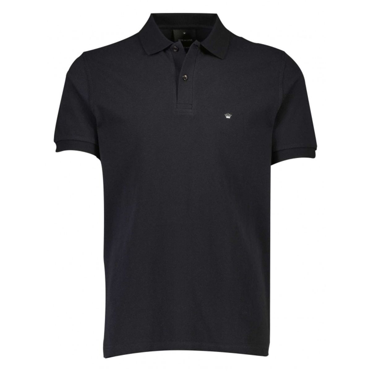 JUNK de LUXE polo i sort til herre | Regular fit |