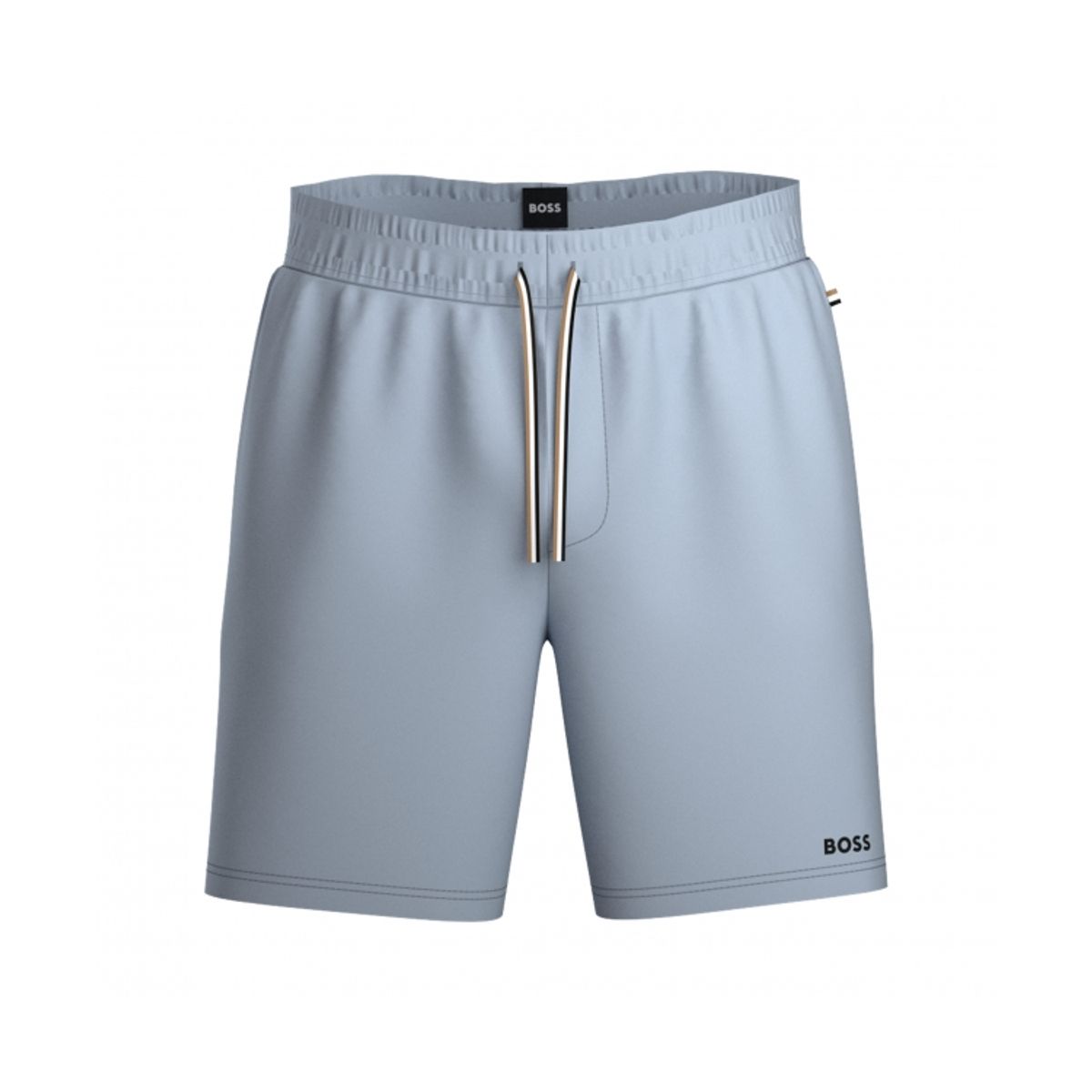 BOSS Unique pyjamasshorts i pastelblå til herre