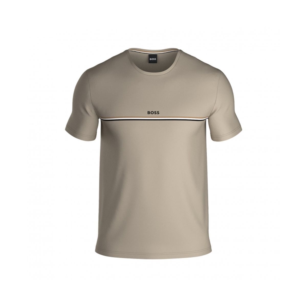 BOSS Unique Pyjamas t-shirt i beige til herre