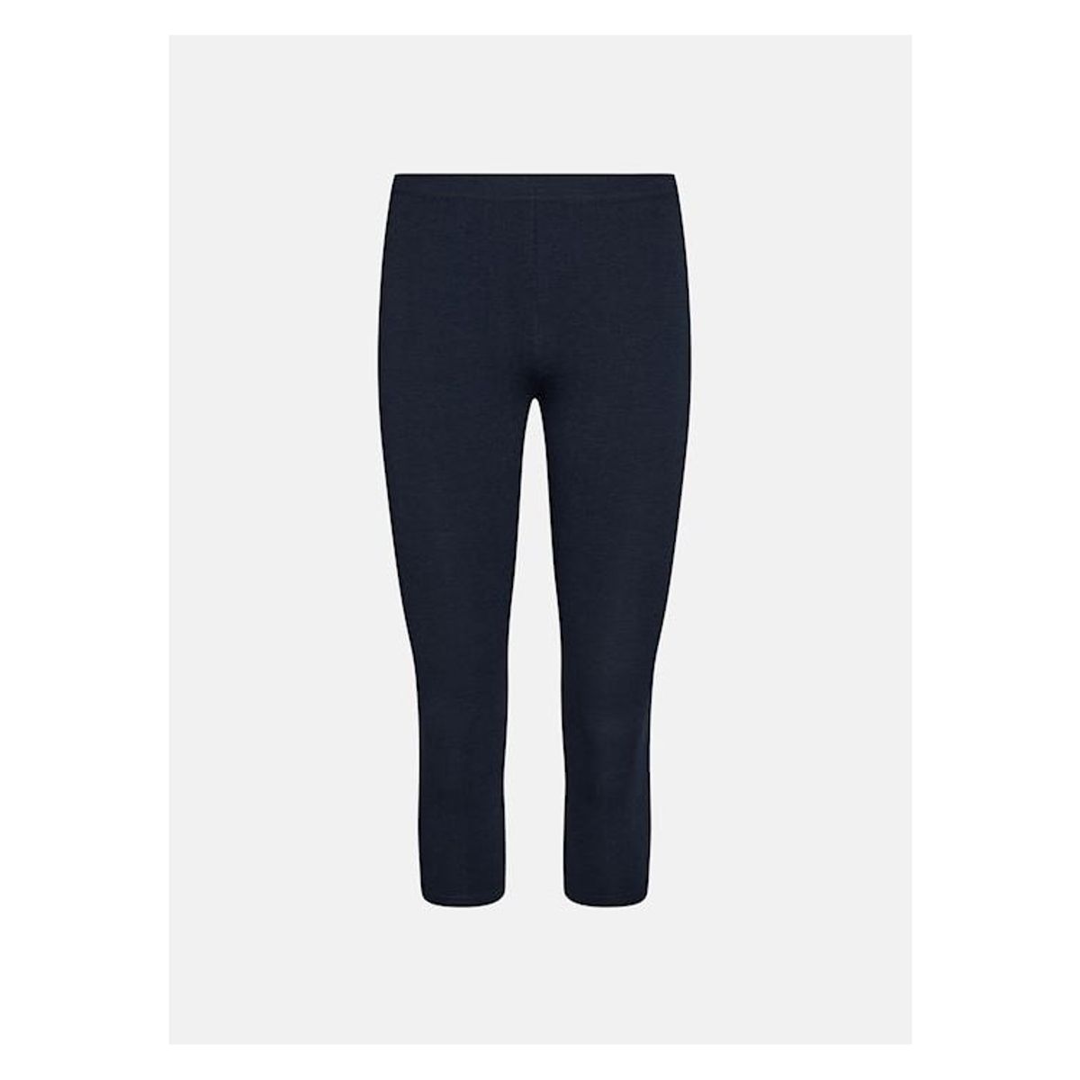 DECOY capri leggins i bambus i navy til kvinder.