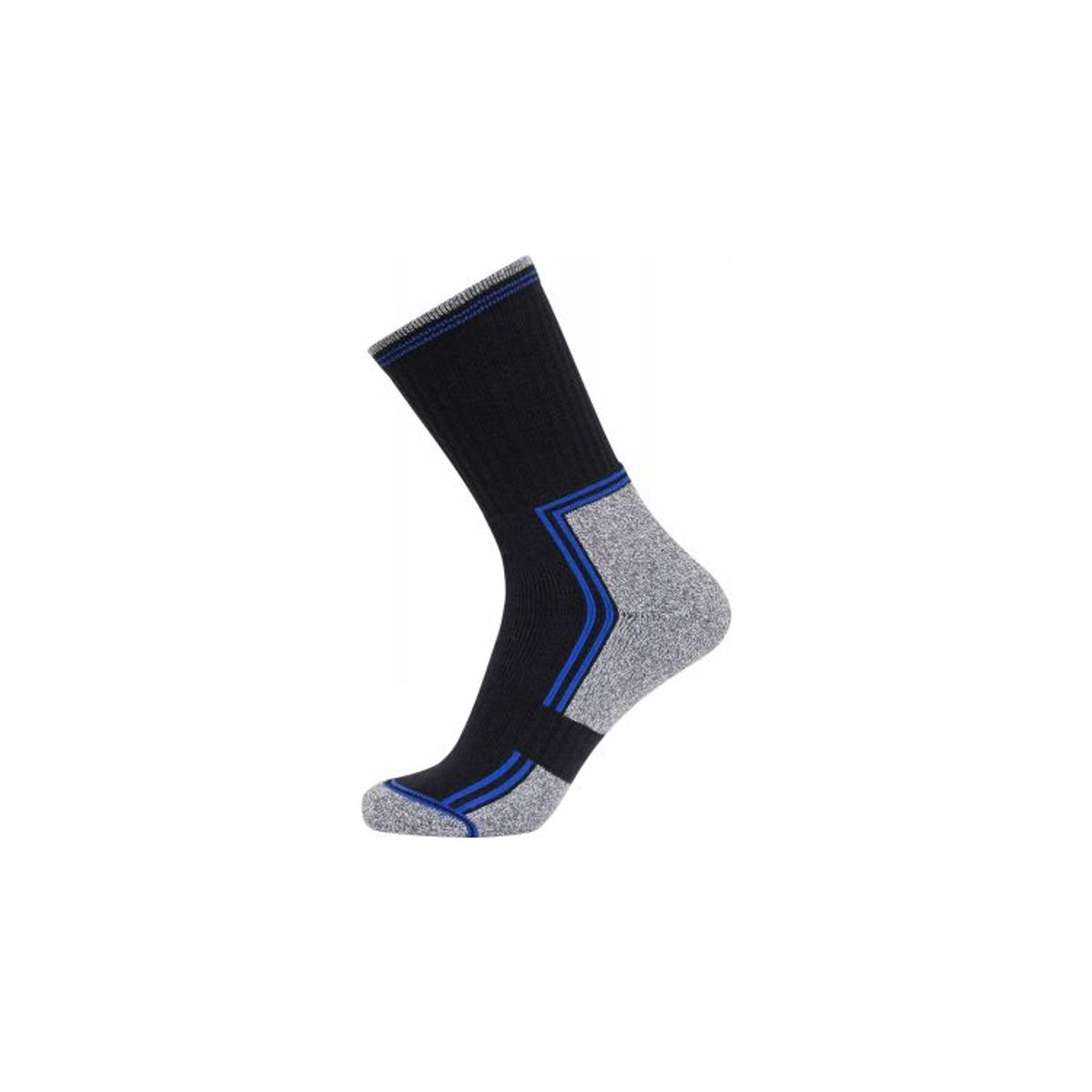 Active Wear 3pak terry "work socks" i sort til herre