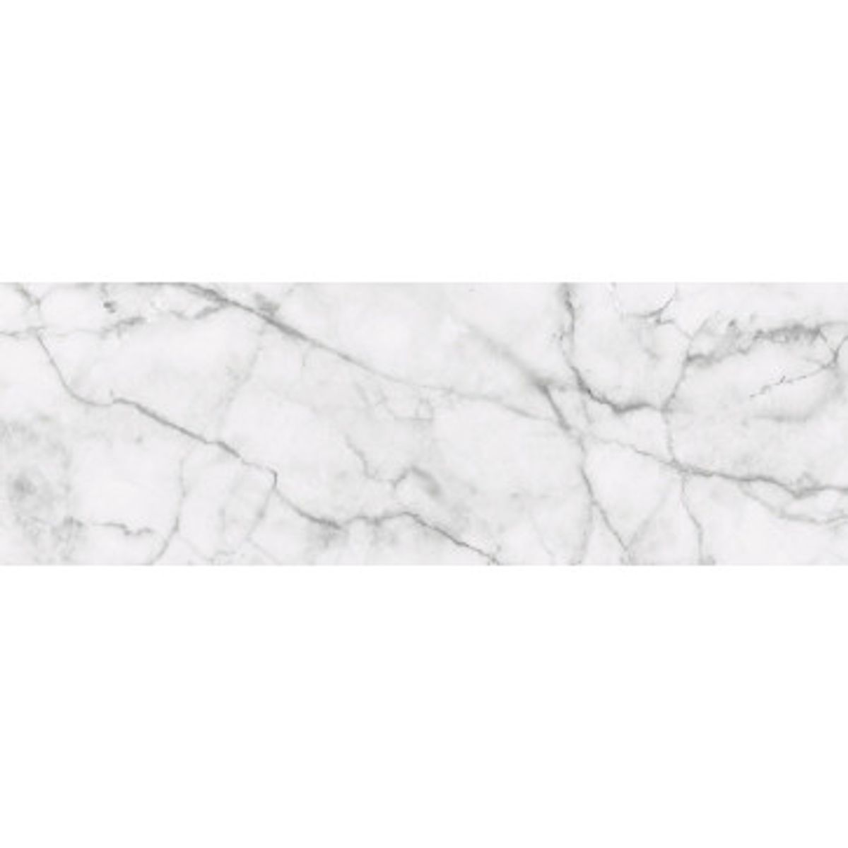 Stænkfolie til køkken - White Marble