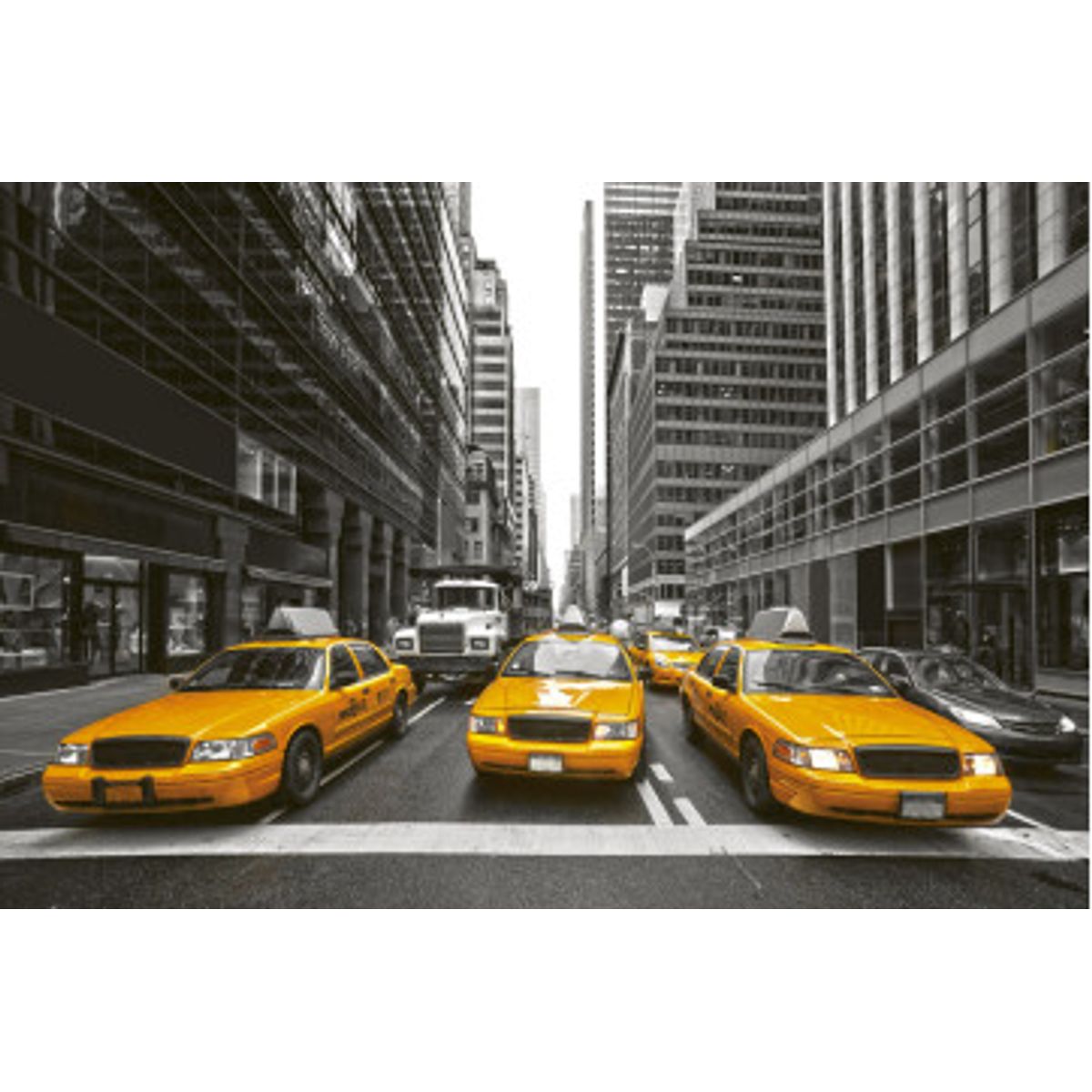 Fototapet - Yellow Taxi