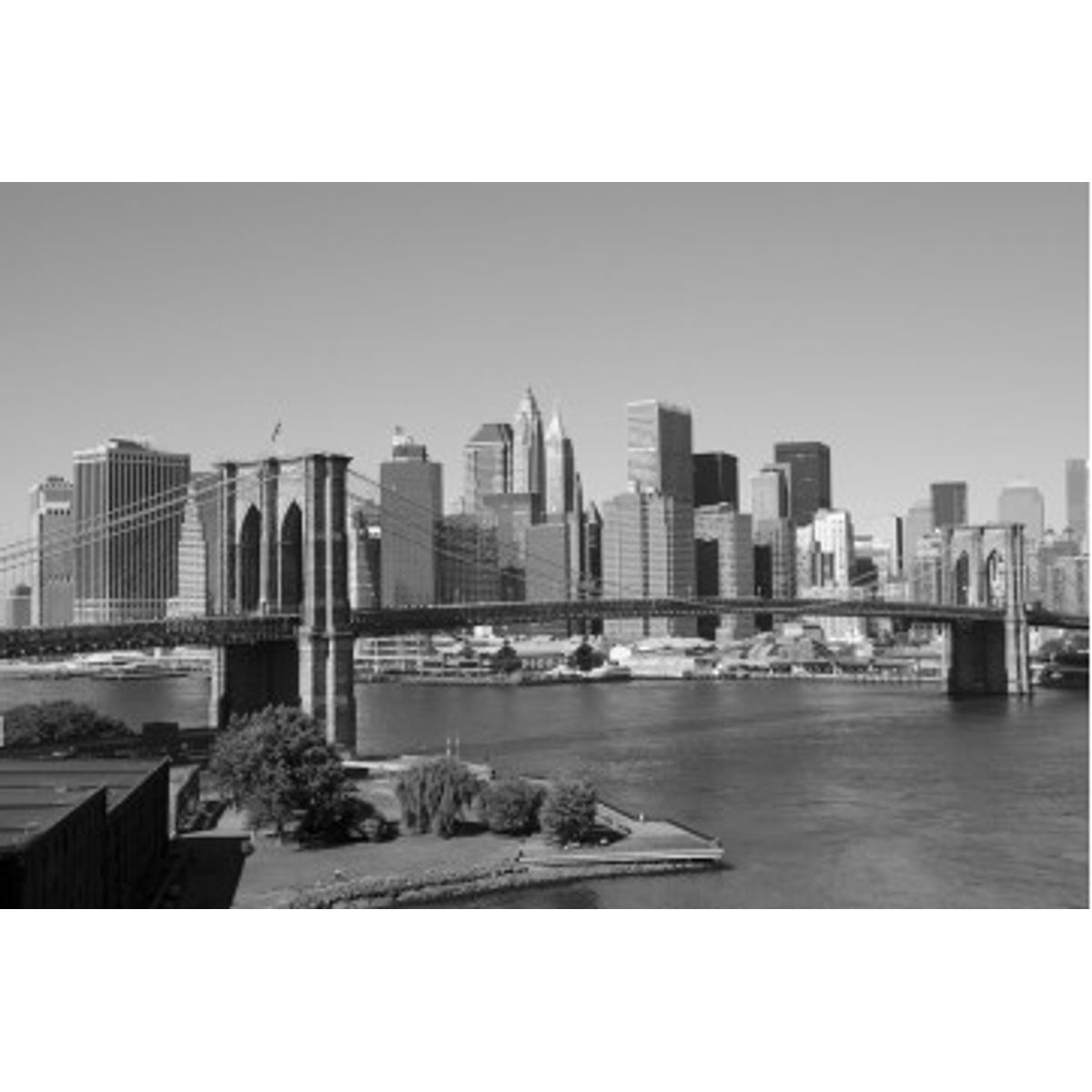 Fototapet - Manhattan Grey