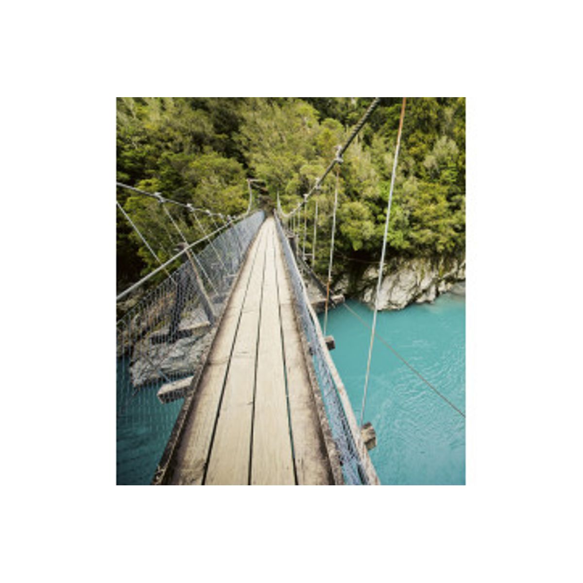 Fototapet - Wooden Bridge