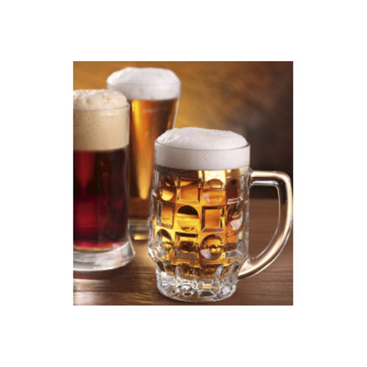 Fototapet - Beer Mugs