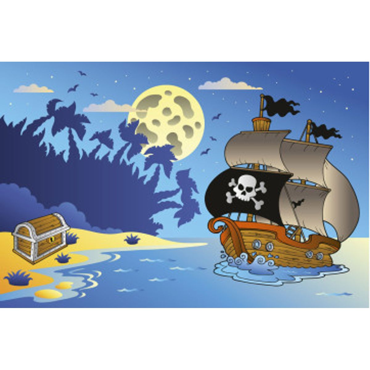 Fototapet - Pirate Ship