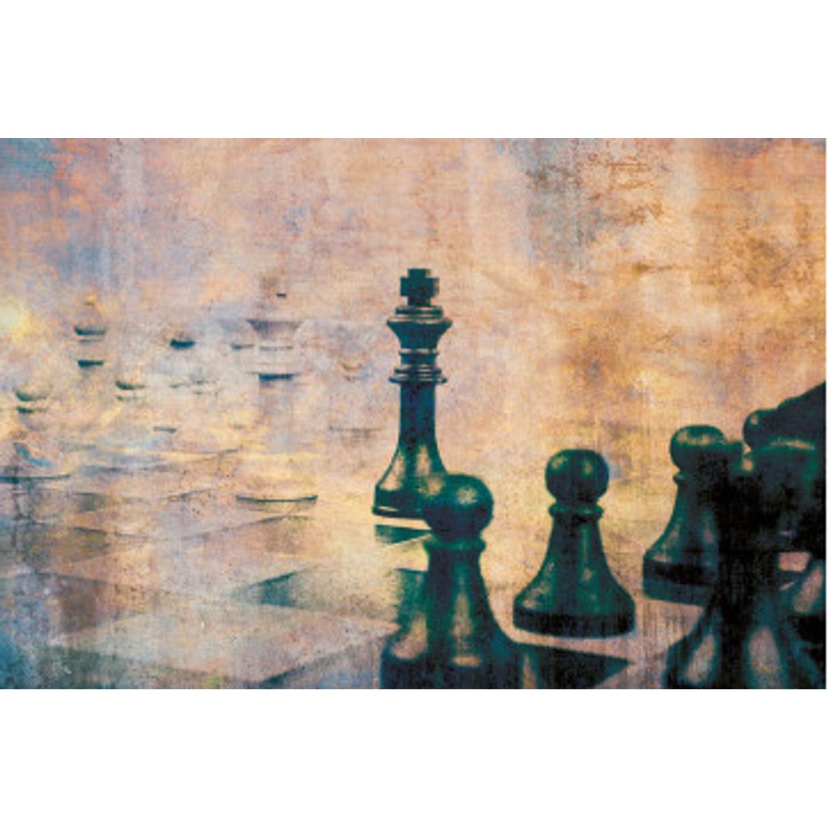 Fototapet - Chess Abstract