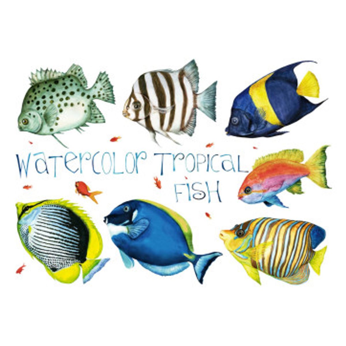 Fototapet - Tropical Fishes