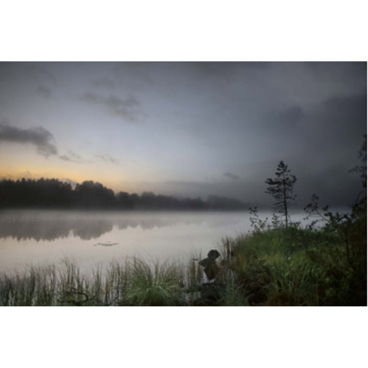 Fototapet - Rural Sweden Lake