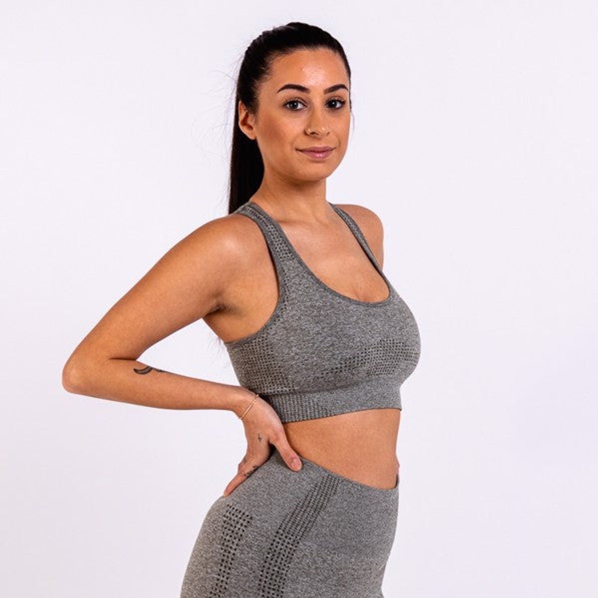 Seamless Racer Sports Bra