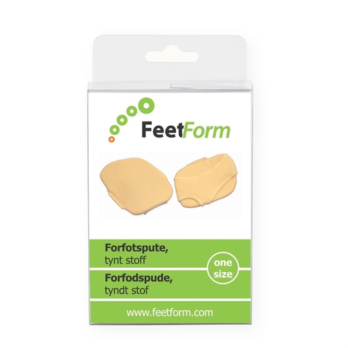 FeetForm gel forfodspude