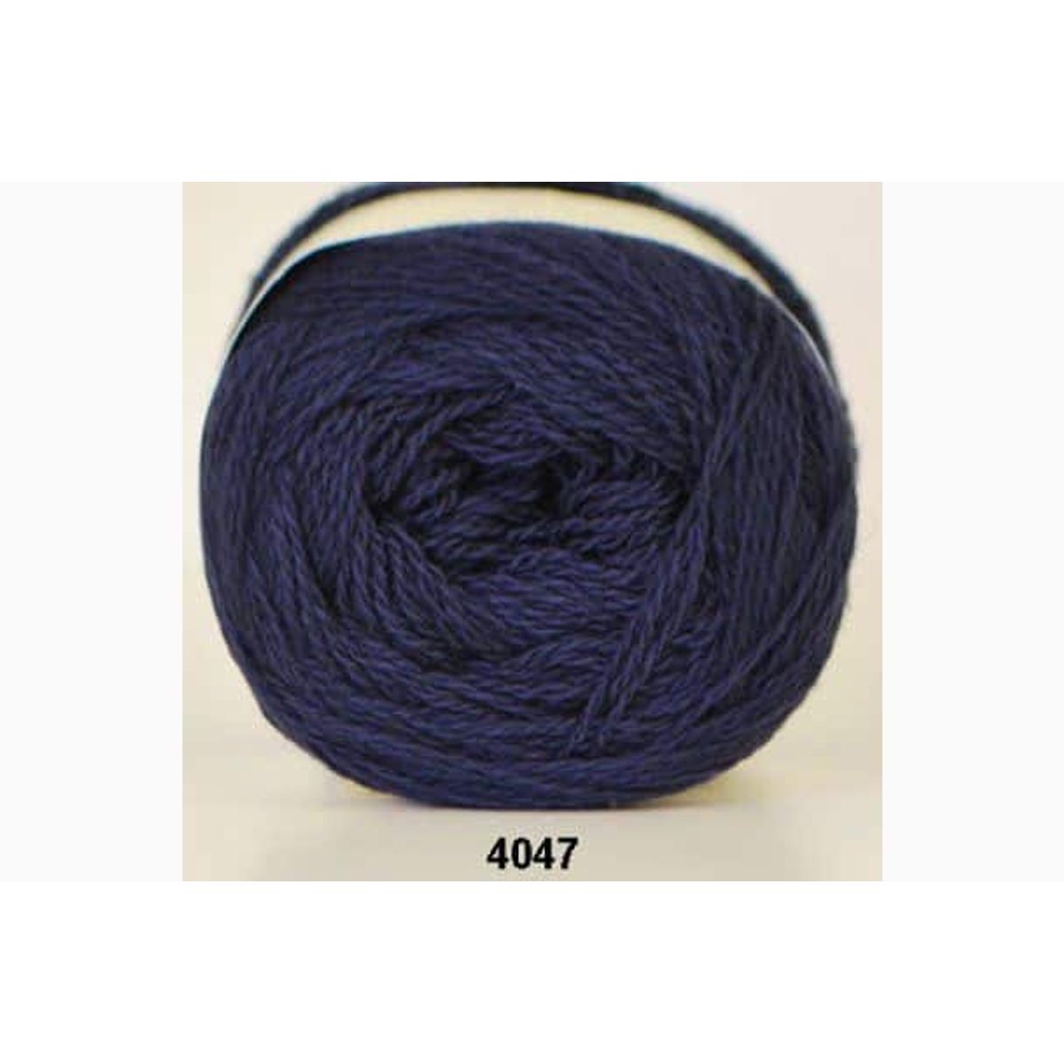 Organic 350 - wool cotton fra Hjertegarn i mange farver - Gots Certificeret - 4047 marineblå - 45% Bomuld, 55% Merinould