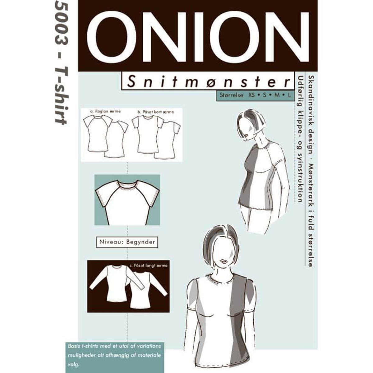 T-shirt, str. XS-L - Onion 5003