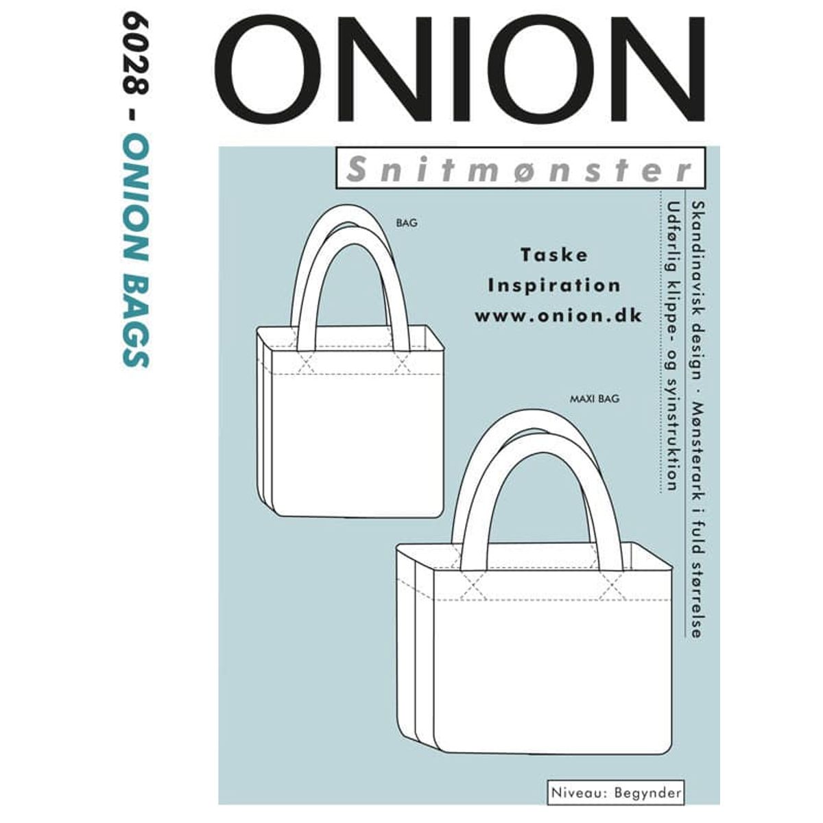 Snitmønster, ONION BAGS, 6028