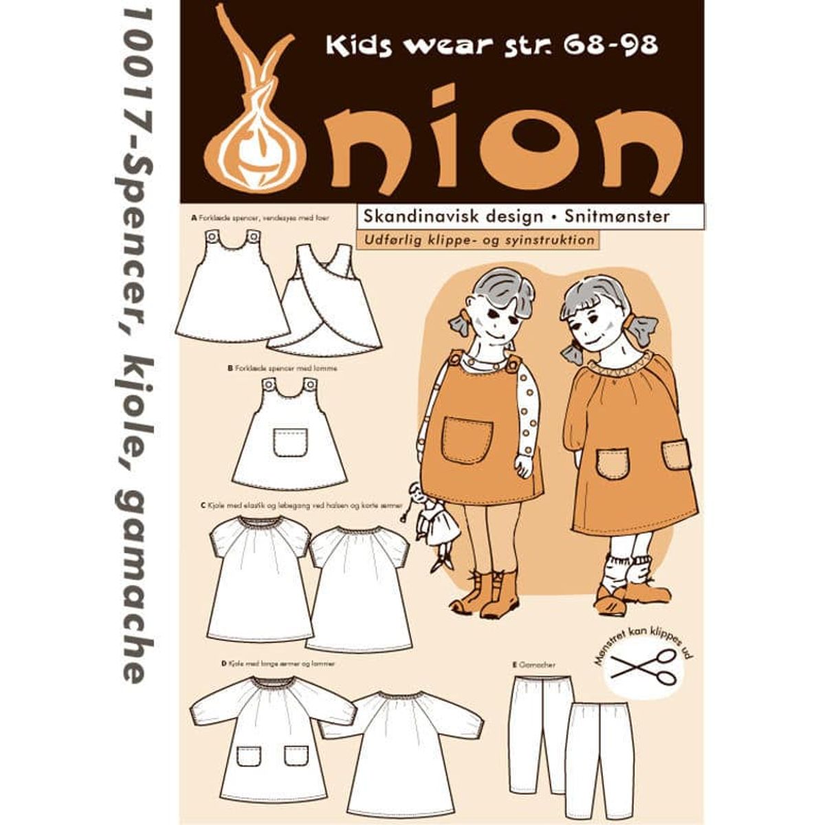 Spencer, kjole, gamache, str. 68-98 - Onion kids wear 10017