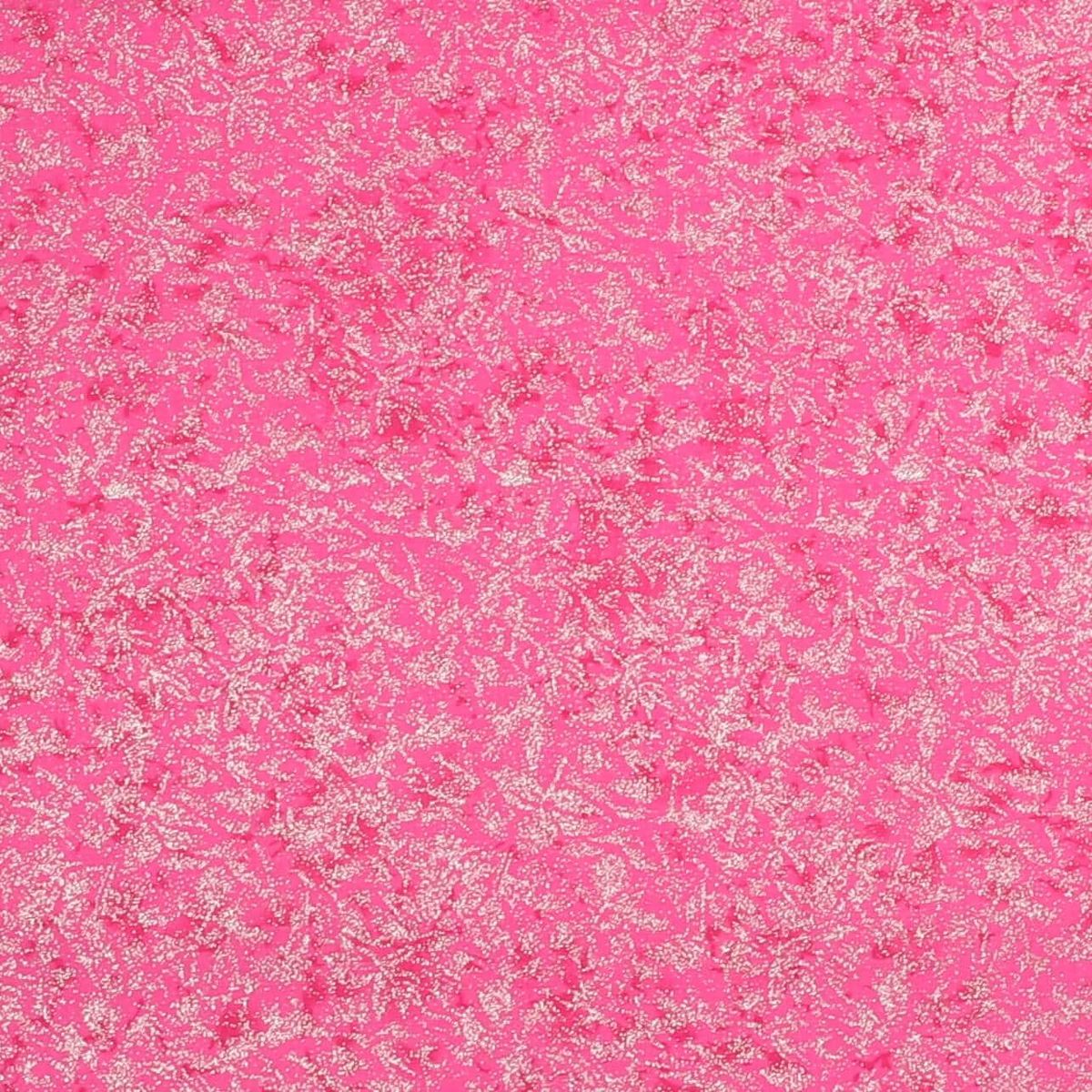 Glimmer, pink med sølv - Patchwork - 100% Bomuld