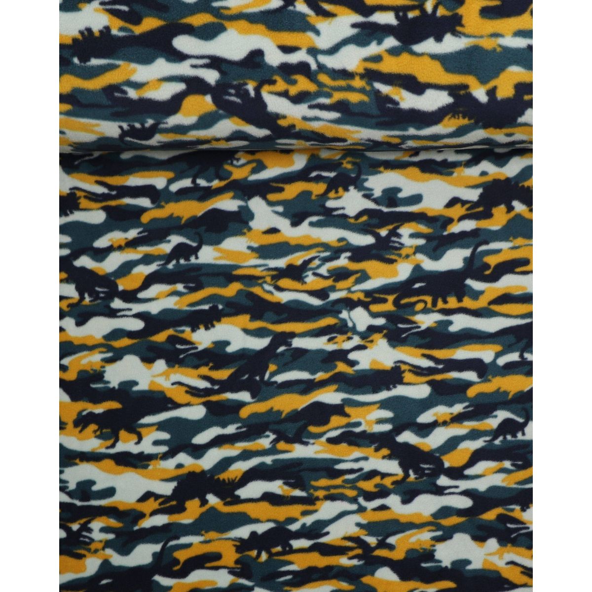 Camouflage m. dinoer - Fleece - 100% Polyester