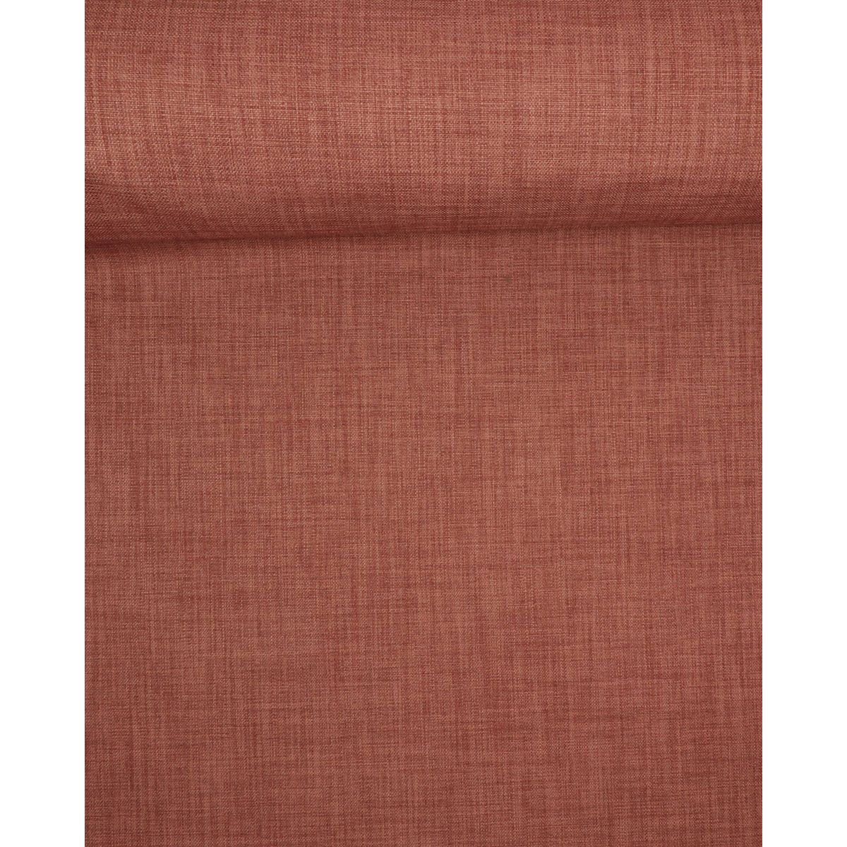 Meleret støvet lys terracotta - Møbelstof - 100% Polyester