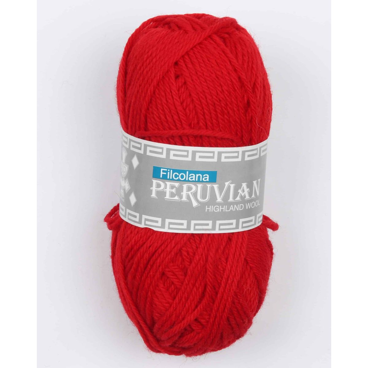 Peruvian Highland Wool fra Filcolana i mange farver - 218 rød - 100% Peruvian-highland-uld