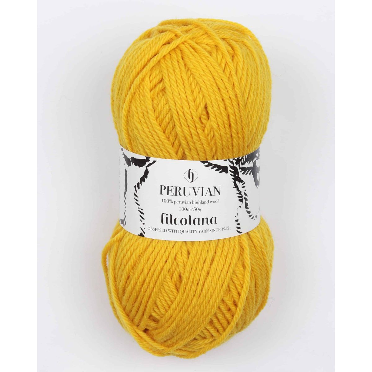 Peruvian Highland Wool fra Filcolana i mange farver - 223 karry - 100% Peruvian-highland-uld