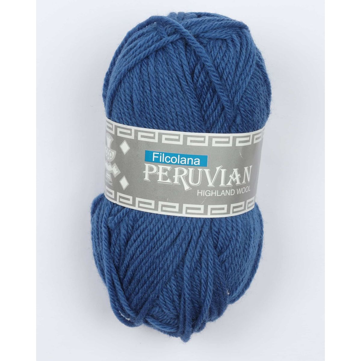 Peruvian Highland Wool fra Filcolana i mange farver - 249 kobolt blå - 100% Peruvian-highland-uld