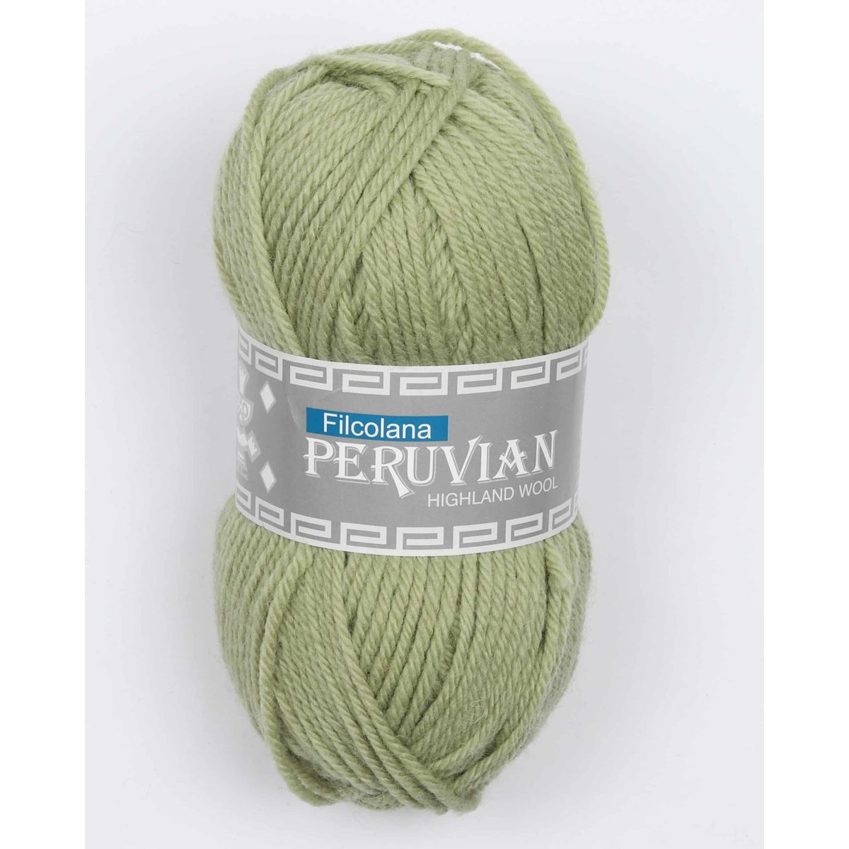 Peruvian Highland Wool fra Filcolana i mange farver - 355 lys vissengrøn - 100% Peruvian-highland-uld