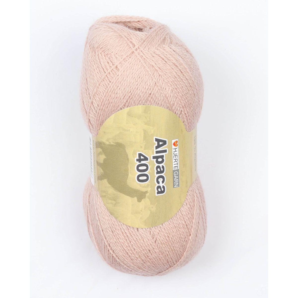 Alpaca 400 fra Hjertegarn i flere farver - 6995 Sart rosa - 100% Alpaka