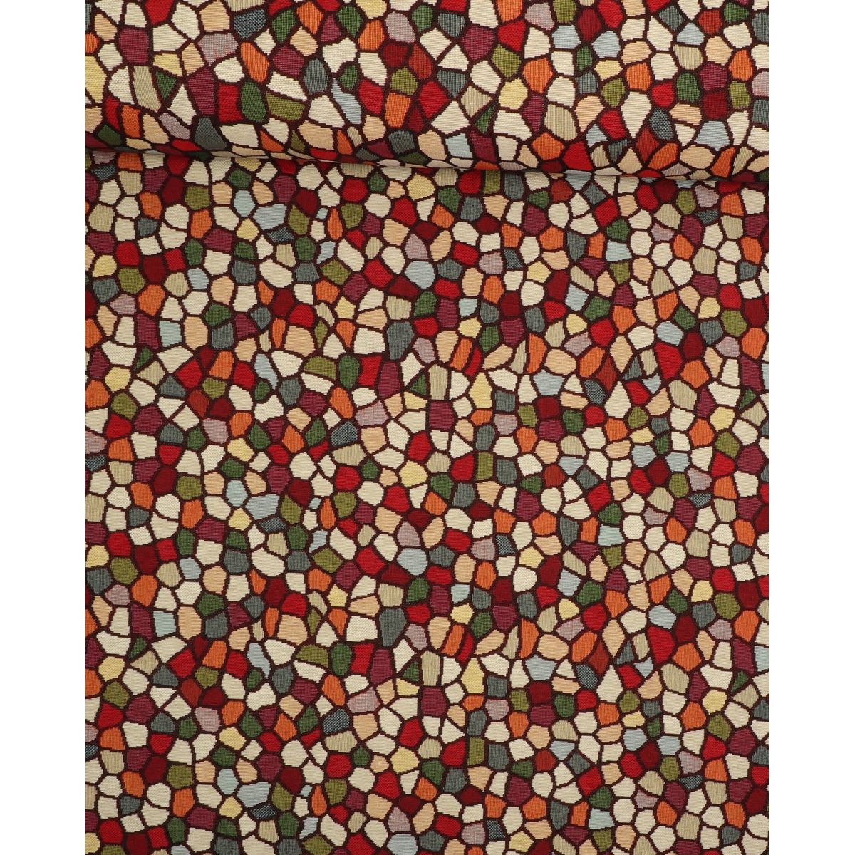 Mosaik - Gobelin - 42% polyester, 58% Bomuld