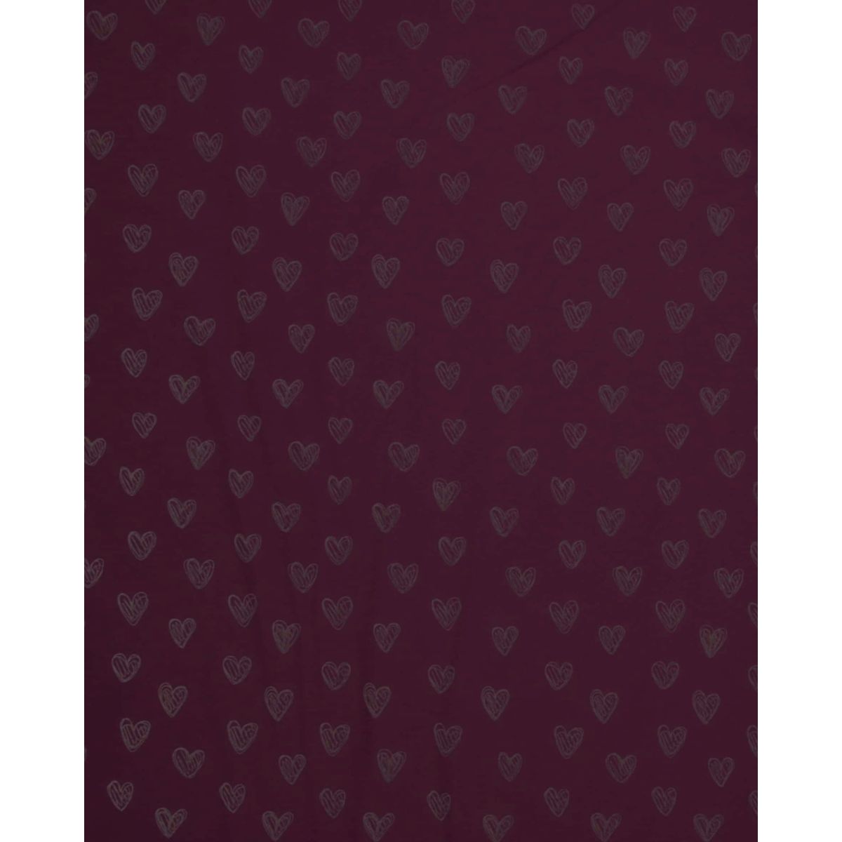 Lys aubergine m. reflekterende hjerter - Softshell - 100% Polyester