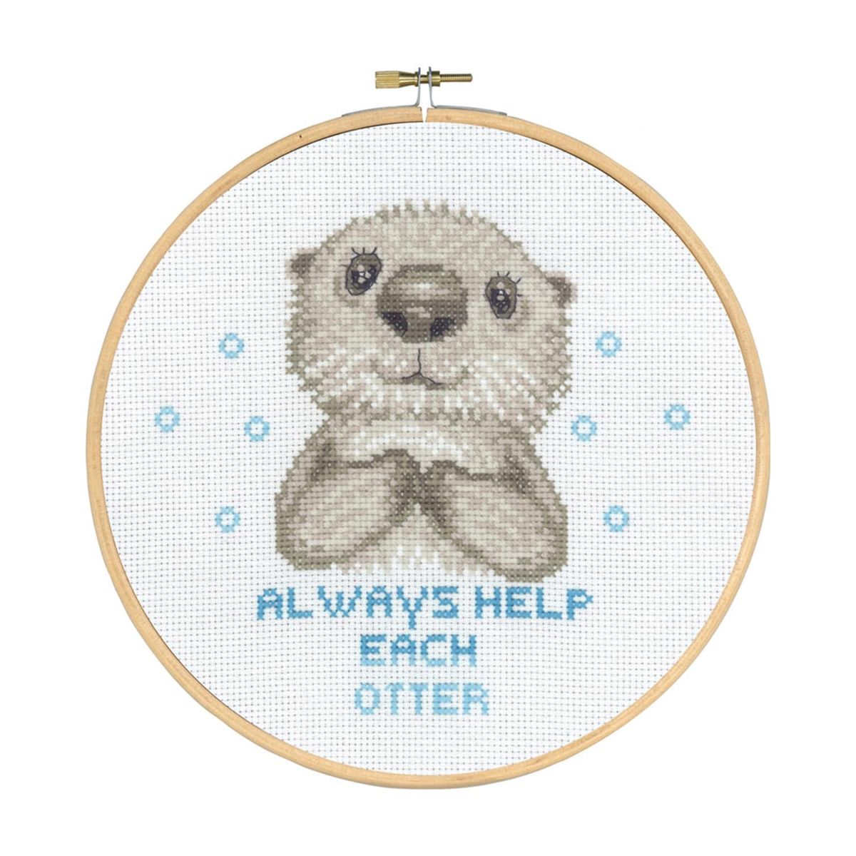 Always help each otter - 20 cm Ø