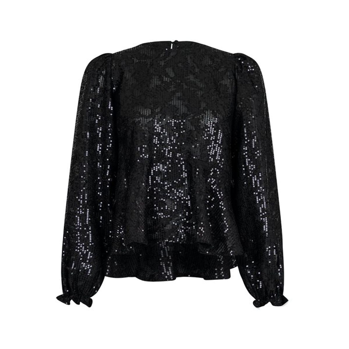 Neo Noir - Rizzo Sequins Blouse - Black