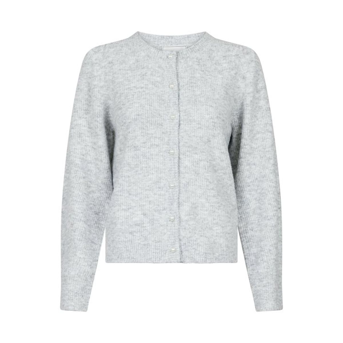 Neo Noir - Nuna Knit Cardigan - Light Grey