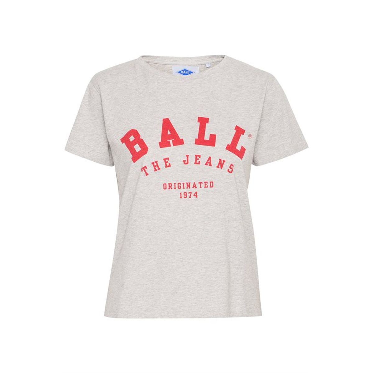 Ball - Maldini T-Shirt - Medium Grey Melange