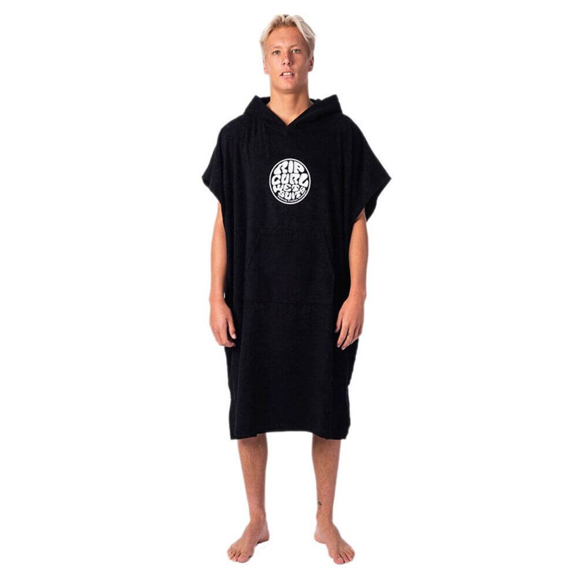 Rip Curl Icons Hooded Badeponcho - Sort