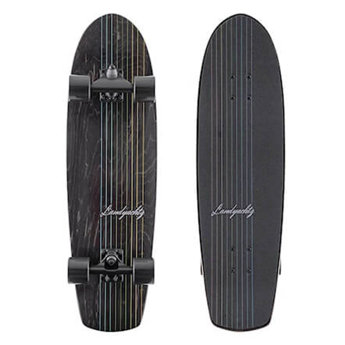 Landyachtz Surfskate - Butter Lines 31.2" - Sort