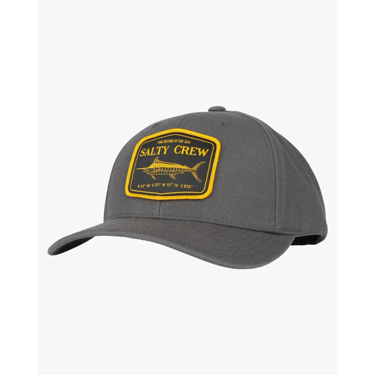 Salty Crew Stealth 6 Panel - Charcoal