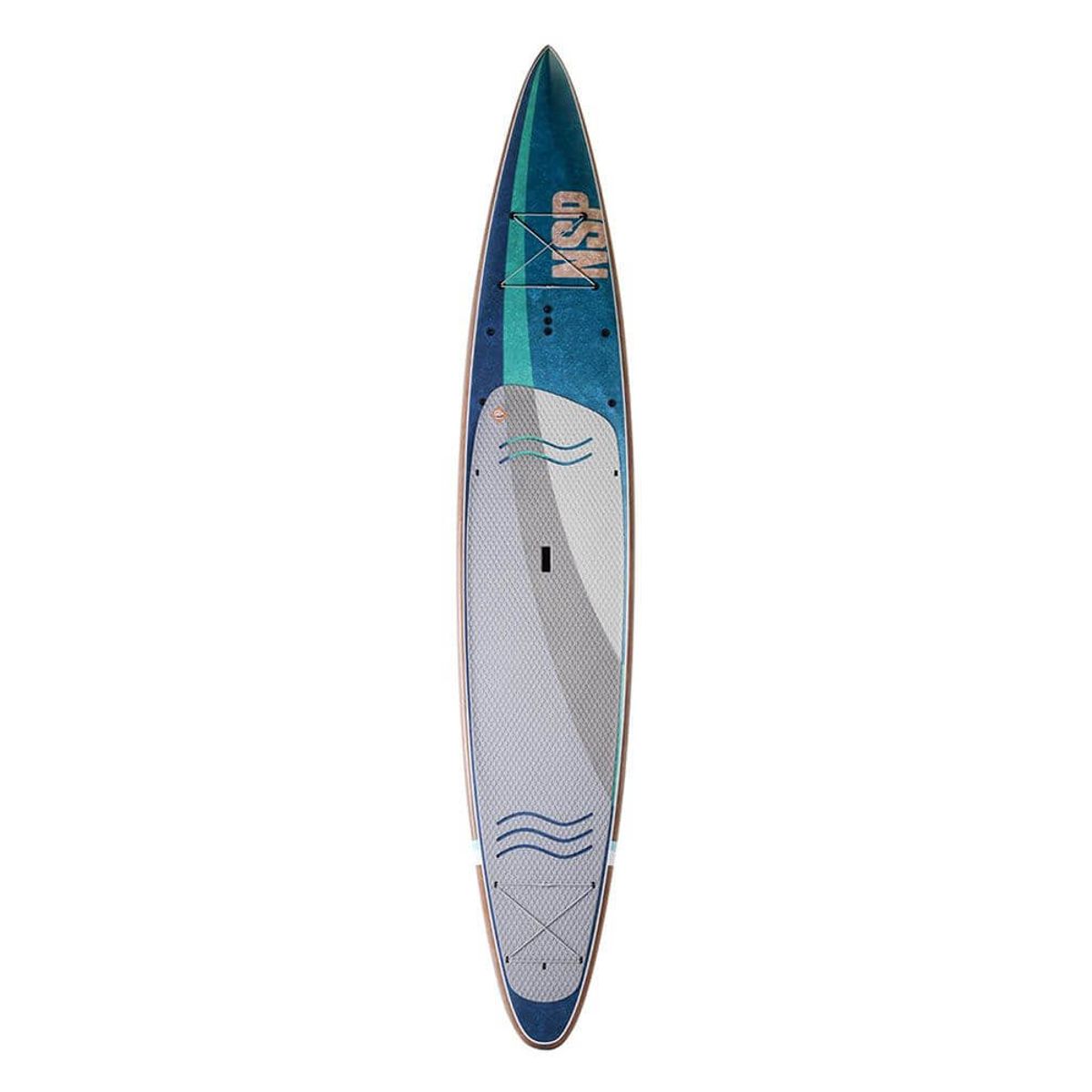 NSP Coco Performance Touring 12'6" x 32" Blue Wave SUP Board