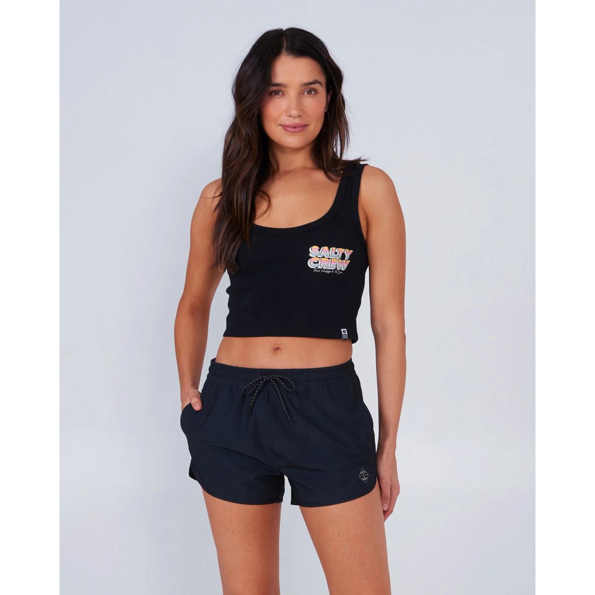 Salty Crew Beacons Shorts Dame - Sort