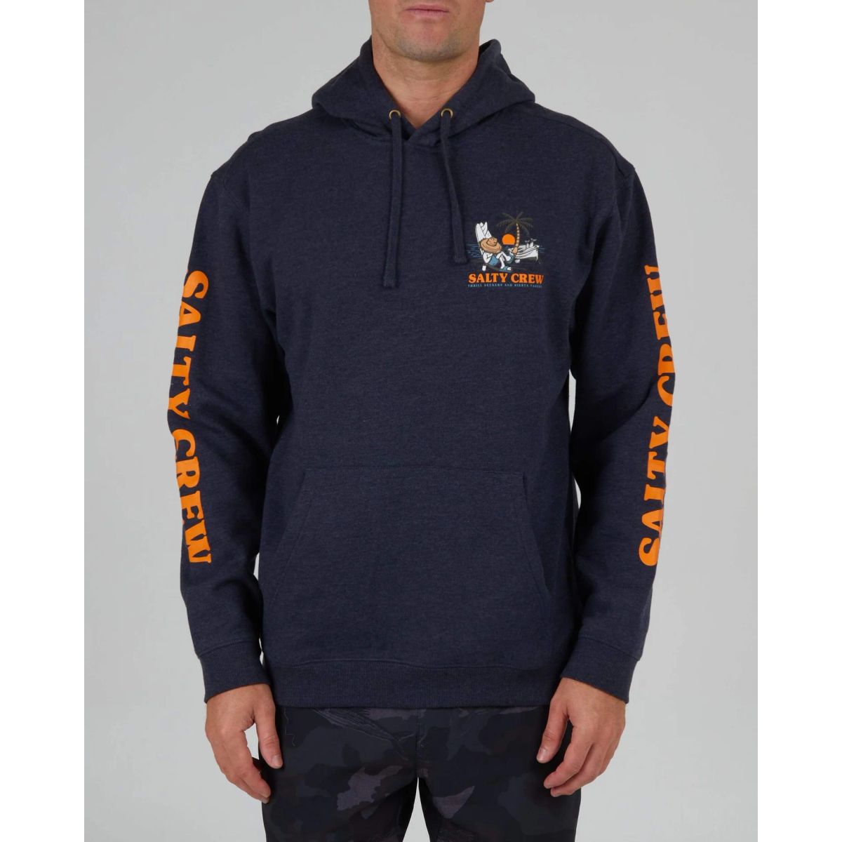 Salty Crew Siesta Hood Fleece - Navy