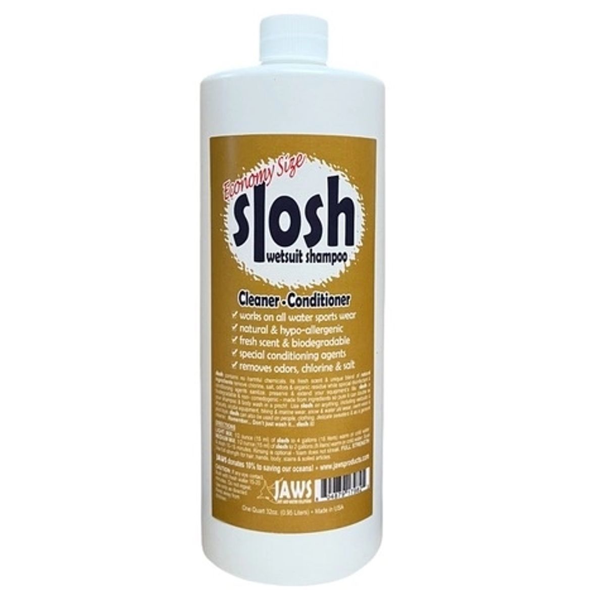 Jaws Slosh Våddragt Shampoo & Balsam - 950ml