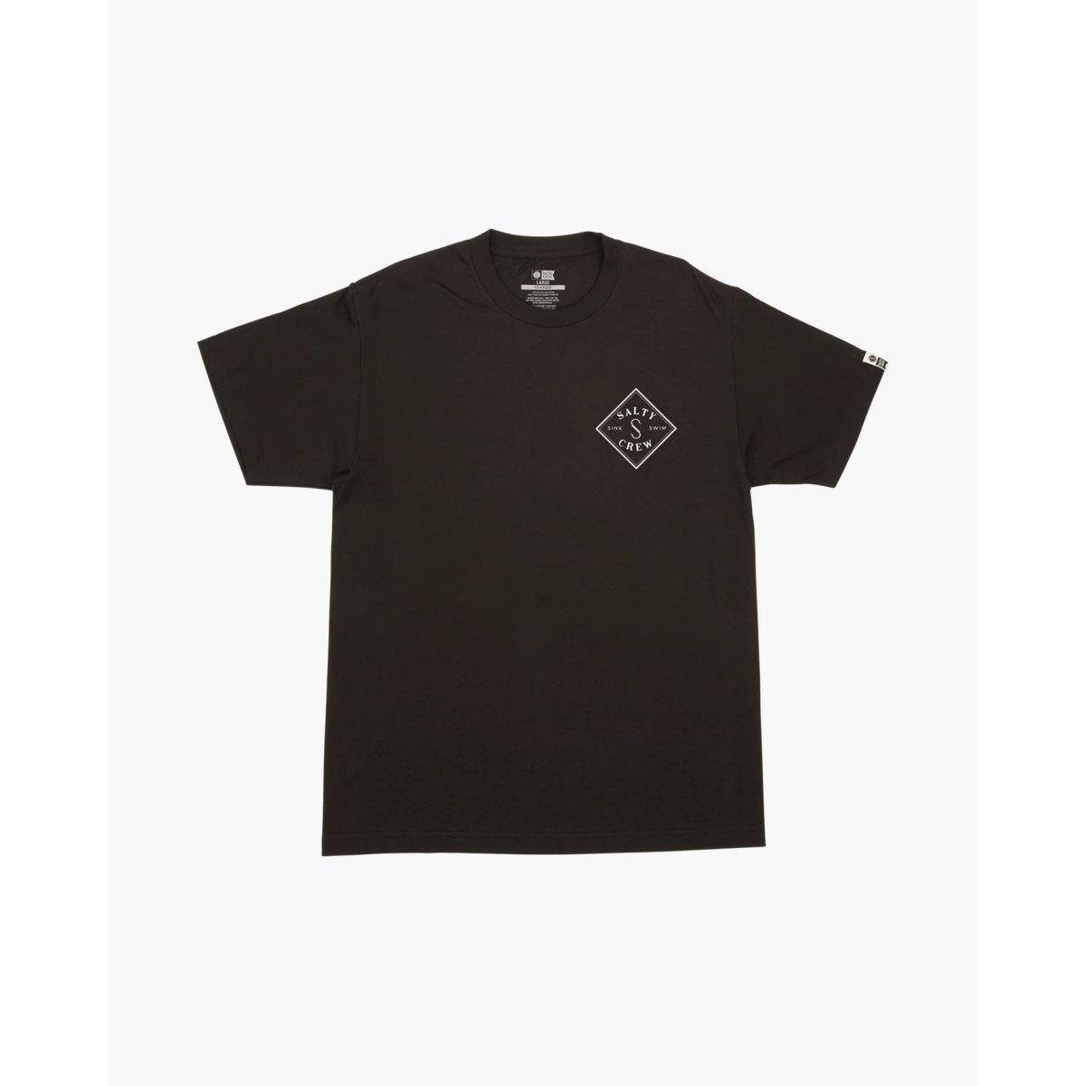 Salty Crew Tippet S/S T-Shirt - Sort