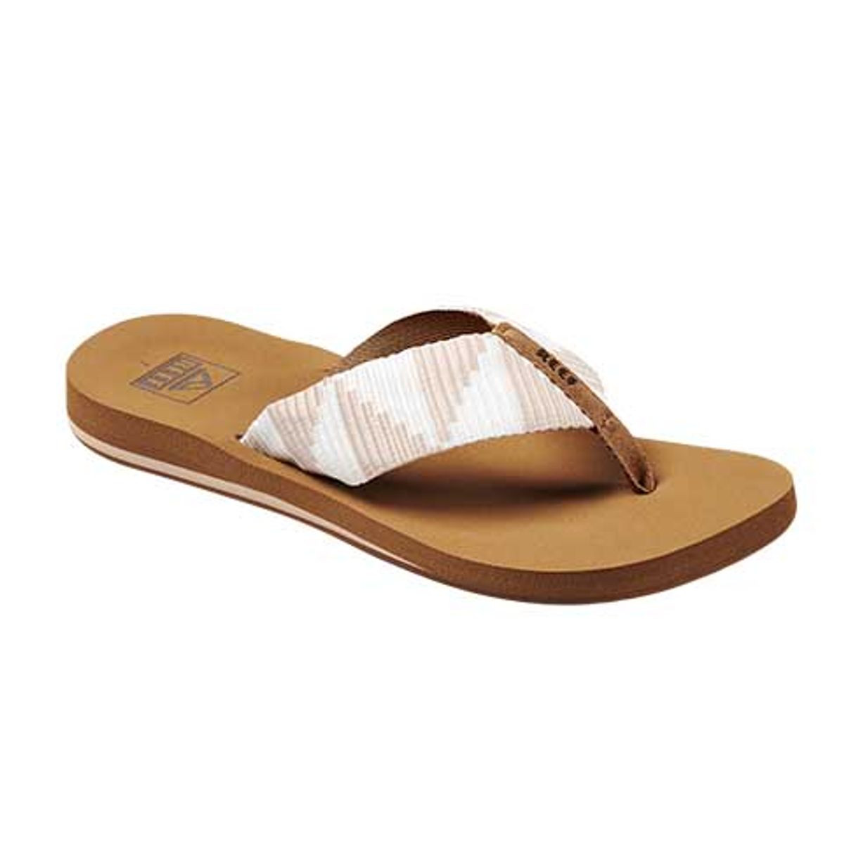 Reef Spring Woven Flip Flops - Sand