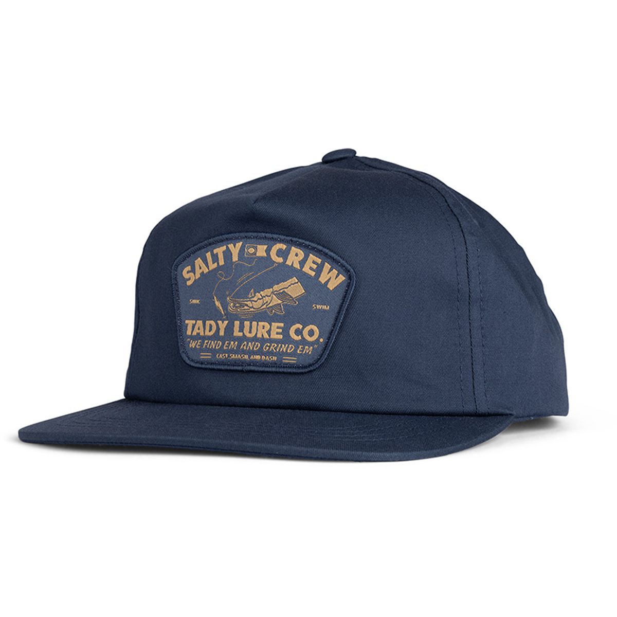 Salty Crew Grind Em 5 Panel - Navy