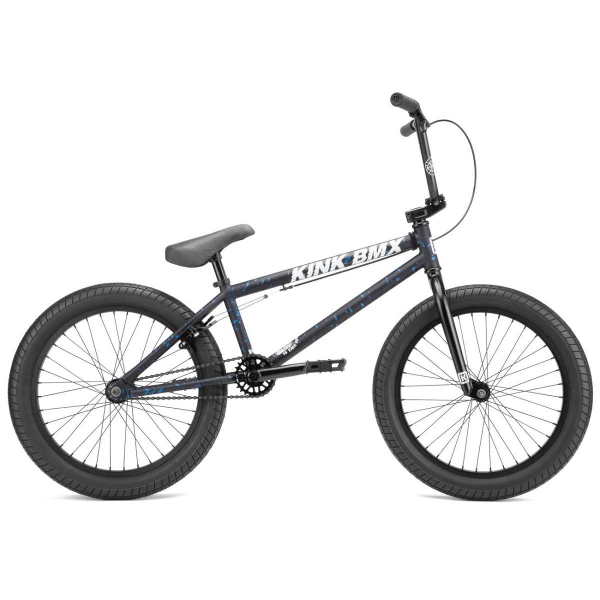 Kink Curb 20" BMX Freestyle Cykel - Matte Blood Blue