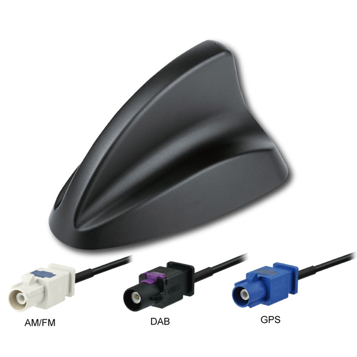 Calearo SHARK 2 antenne FM/AM/DAB/DAB+/GPS