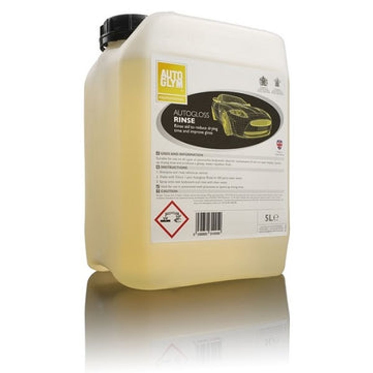 Autoglym Skyllevoks - Autoglym Autogloss Rinse 5 ltr