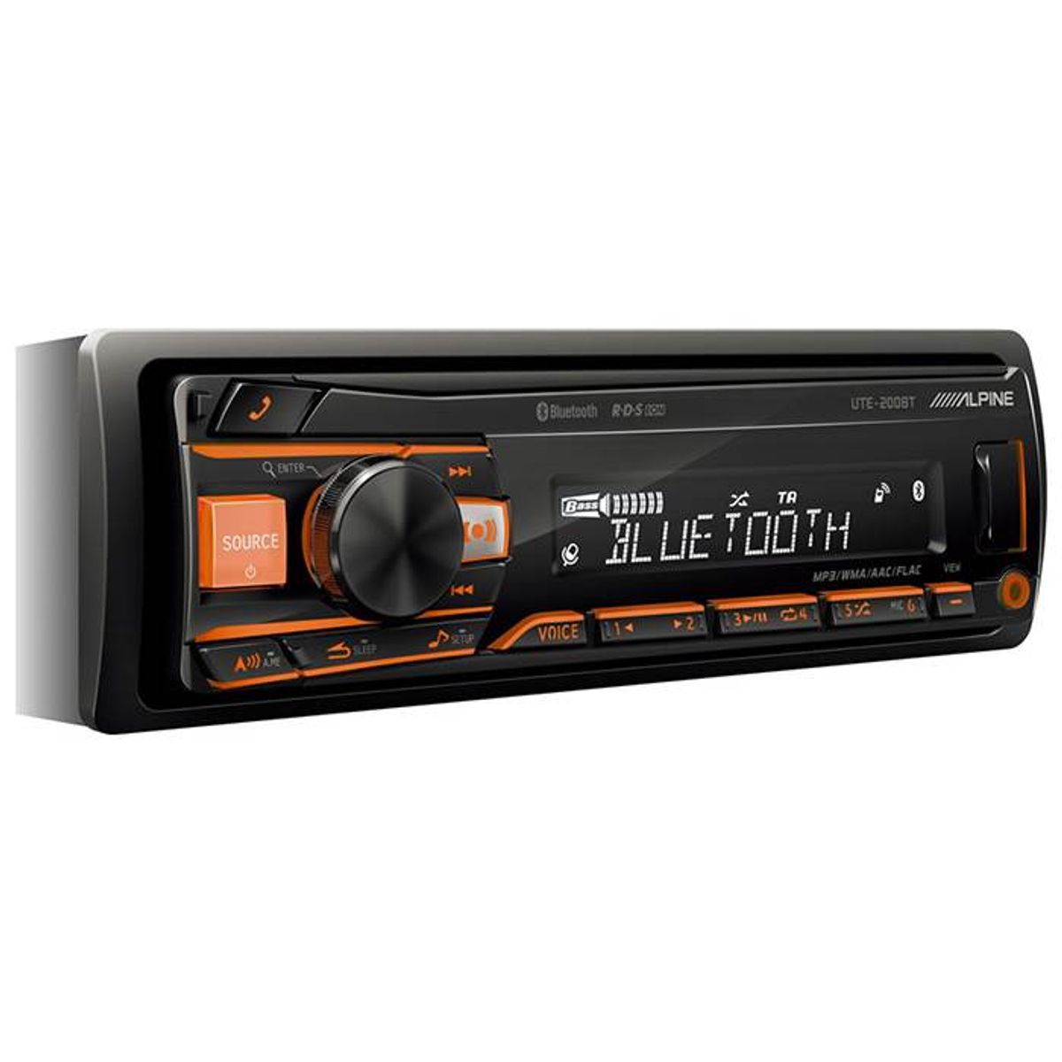 Alpine UTE200BT Turner/Ipod Bluetooth 2 line out