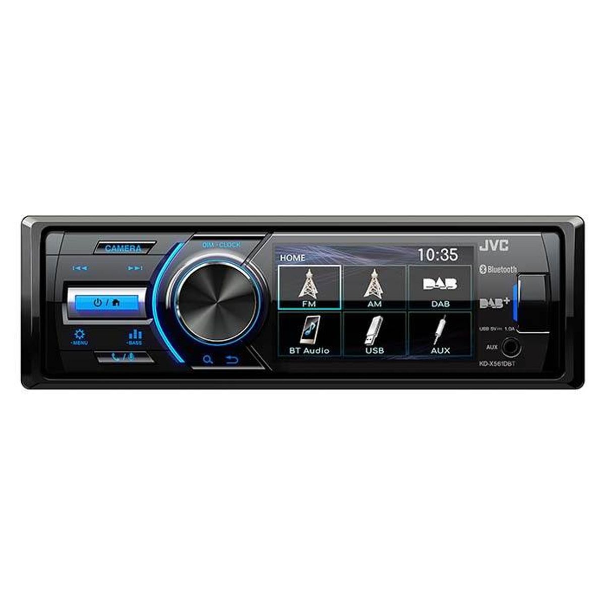 JVC autoradio KD-X561 1 DIN multimedia 3" skærm med FM og DAB+