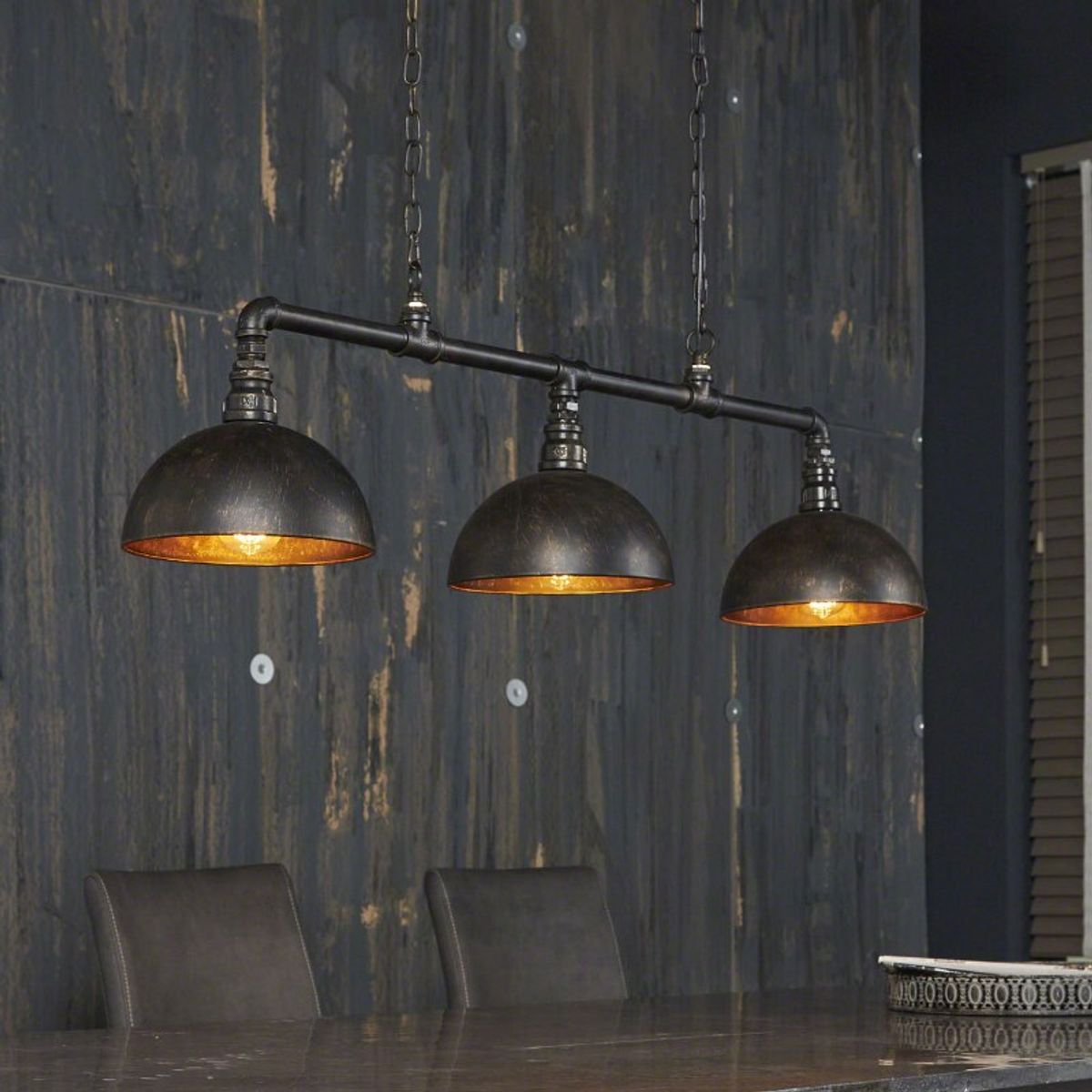 HotSpot - Industriel loftlampe med 3 lamper